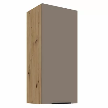   Felső szekrény, sandgrau/artisan tölgy, FRISBO 40 G-90 1F | Bézs | Faforgács