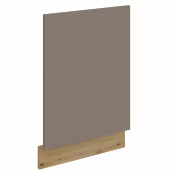   Mosogatógép ajtó, sandgrau/artisan tölgy, FRISBO ZM 570x446 | Szürke | Faforgács