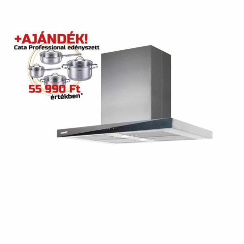 Cata - Páraelszívó ISLA LEGEND 900 XGBK + Cata PROFESSIONAL edényszett - A készlet erejéig rendelhető!
