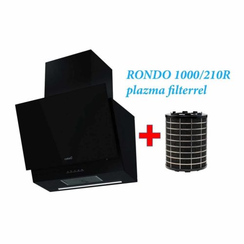 Cata - Páraelszívó Thalassa 600 GBK fekete + AIRA plazma filter RONDO 1000/210 R