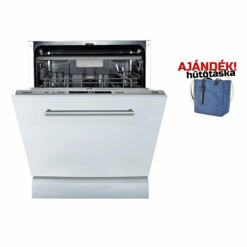 CATA - Beépíthető mosogatógép LVI-62014 14 terítékes + Ajándék Hűtőtáska