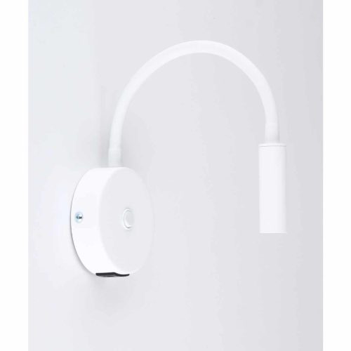 TK LIGHTING WALL LAMP+USB LAGOS 10202 1XG9 WHITE