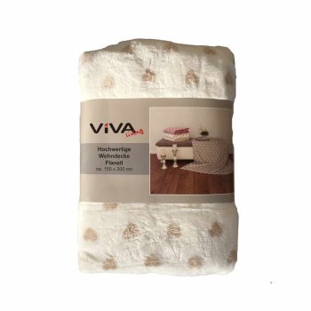 VIVA Takaró 150 x 200 cm fehér-bézs, 154176