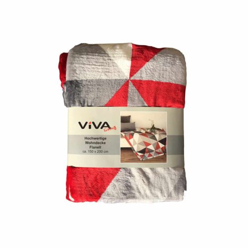 VIVA Takaró mintás, fehér alapon, 150 x 200 cm, 154750