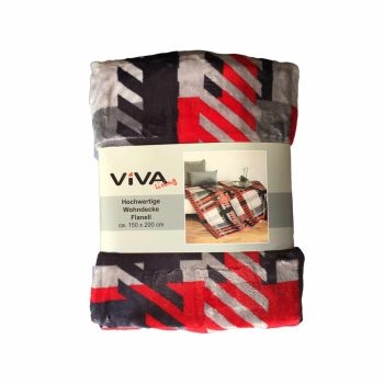 VIVA Takaró  mintás, sötét alapon,  150 x 200 cm, 154750