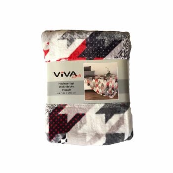VIVA Takaró mintás, szürke alapon, 150 x 200 cm, 154750