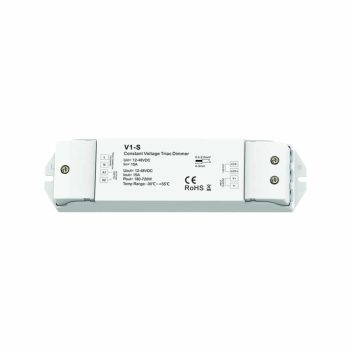 V1-S 1 CHANNEL TRIAC RF DIMMER FOR DISTR. BOX