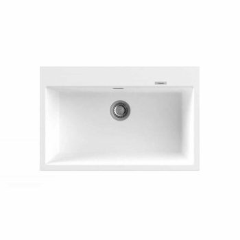 NODOR - Mosogatótálca NorGranite 78.50 1B WH fehér