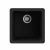 NODOR - Mosogatótálca NorGranite 40.40 1B BK fekete
