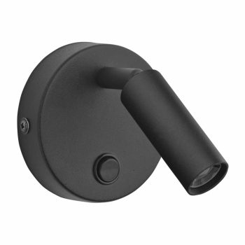 TK LIGHTING WALL LAMP ENZO 4237 1XG9 BLACK