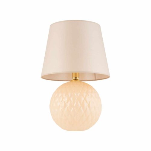 TK LIGHTING TABLE LAMP SANTANA 5591 1XE27 ECRU