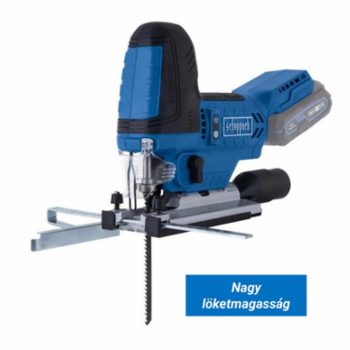   SCHEPPACH Akkus szúrófűrész indukciós motorral IXES 20 V (akku és töltő nélkül), BC-JS254-X