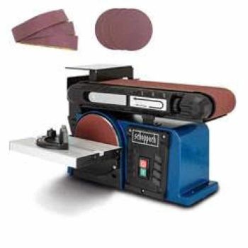   SCHEPPACH Multifunkciós asztali szalag- és homlokcsiszoló, BTS 900