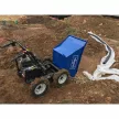 Scheppach DP 3000 - kerekes 4 x 4 meghajtású minidömper, 300 kg-os terheléssel