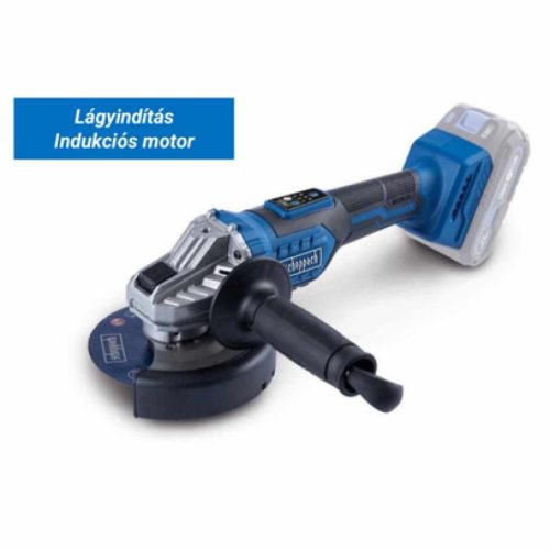 SCHEPPACH Akkus sarokcsiszoló indukciós motorral, 125 mm - IXES 20 V (akku és töltő nélkül), BC-AG125-X