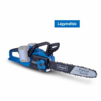   SCHEPPACH Akkus láncfűrész indukciós motorral 2x20V, IXES 20 V (akku és töltő nélkül), BC-CS355DUO-X