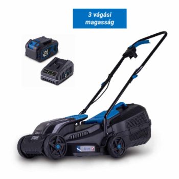   Scheppach akkus fűnyíró indukciós motorral 3 az 1-ben IXES 20 V (akkuval és töltővel), BC-MP320-X-SET L