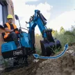 SCHEPPACH mini forgó kotrógép, EXC 815