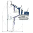 SCHEPPACH mini forgó kotrógép, EXC 815