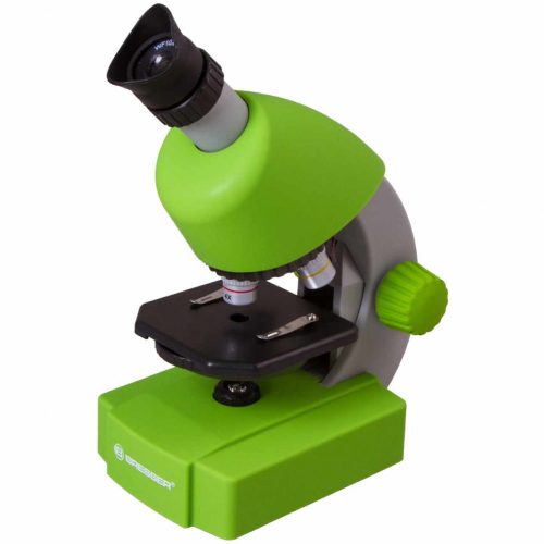 Bresser Junior 40x-640x mikroszkóp, zöld