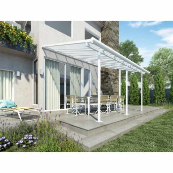 PALRAM Pergola fehér 12 m2, Sierra 4200