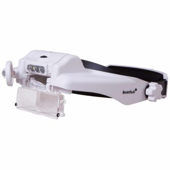   Levenhuk Zeno Vizor HR2 fejre rögzíthető, tölthető nagyító