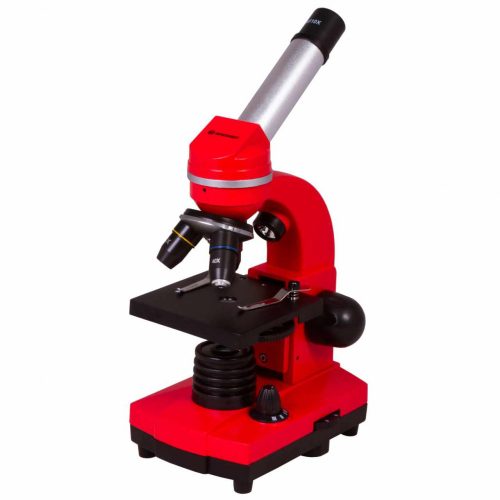 Bresser Junior Biolux SEL 40–1600x mikroszkóp, piros