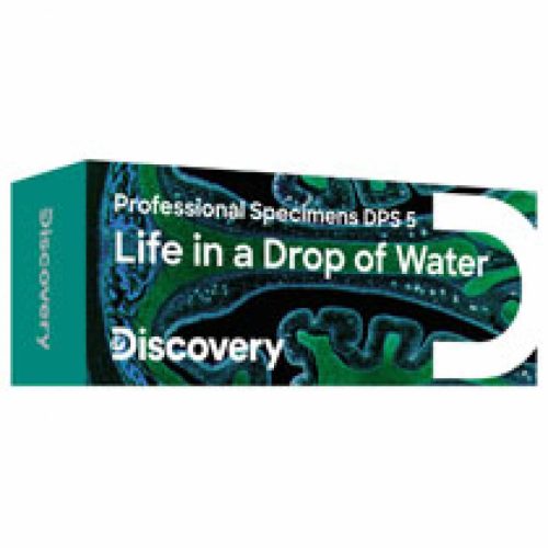 Discovery Prof DPS 5 mikropreparátum mintakészlet. „Élet egy csepp vízben”