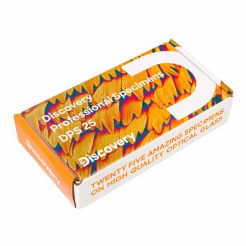   Discovery Prof DPS 25 mikropreparátum mintakészlet. „Biológia, madarak stb.”