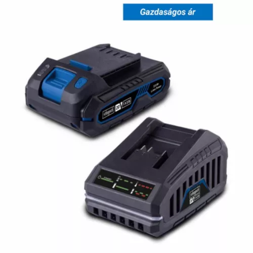SCHEPPACH IXES 20 V akku 2 Ah + töltő 2,4 Ah készlet, SBSK2.0