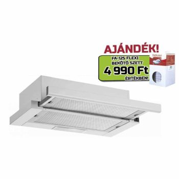   Davoline - Páraelszívó SPOT Q  ECO 060 GR-IX + FA125/3 bekötő szett - A készlet erejéig rendelhető!