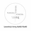Levenhuk Army 10x40 kétszemes távcső irányzékkal