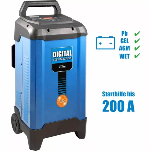 Güde Akkumulátor töltő és bikázó GDB 24V/12V-200