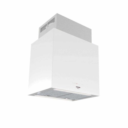Nodor - Páraelszívó NorBreeze ISLA CUBE GLASS ECO 60 WH/A fehér Hob to Hood