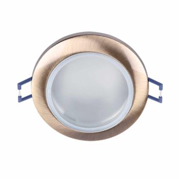   ELMARK | FÜRDŐSZOBAI SPOTLÁMPA ELR627 GU5.3 IP44 ANTIK ARANY