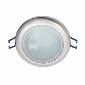   ELMARK | FÜRDŐSZOBAI SPOTLÁMPA ELR627 GU5.3 IP44 SZATÉN NIKKEL