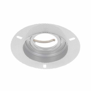 EL-6732 ROUND TRIMLESS DOWNLIGHT GU10 ALUM, WHITE