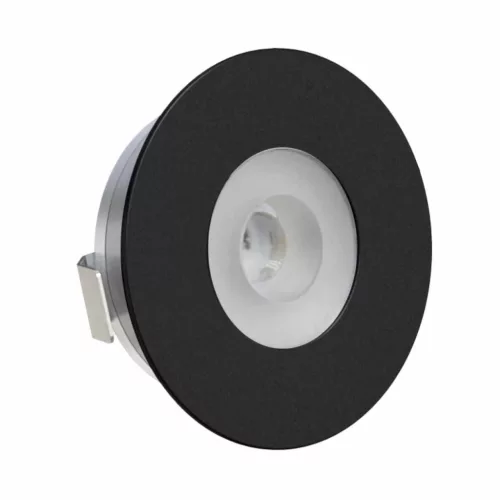 EL-CB28 LED CABINET LIGHT 12V/1.2W 3000K D36ММ,BL.