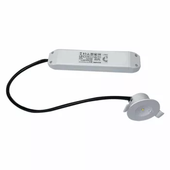   LED SPOTVILÁGÍTÁS 3W 6000K 230V D80 + SÜRGŐSSÉGI KÉSZLETTEL