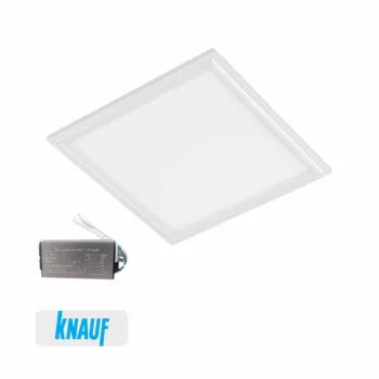   GIPSZKARTON LED PANEL 40W 4000K 595x595mm FEHÉR , IP54+SÜRGŐSSÉGI KÉSZLETTEL