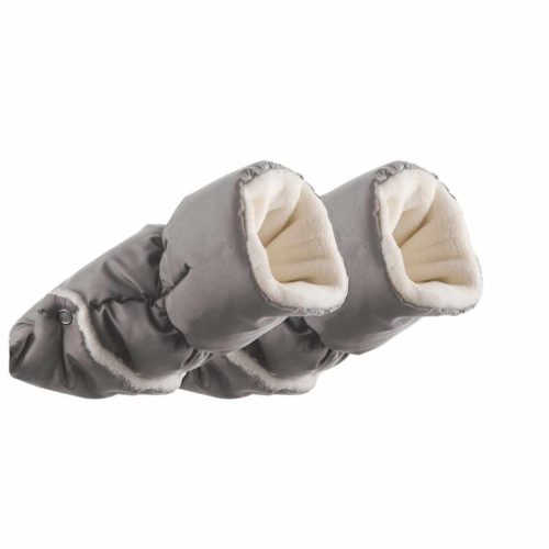 Nuvita kézmelegítő kesztyű babakocsira - Melange Light Grey