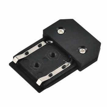 EL-EC 1 COLOUR SERIES END CAP FOR RAIL WHITE