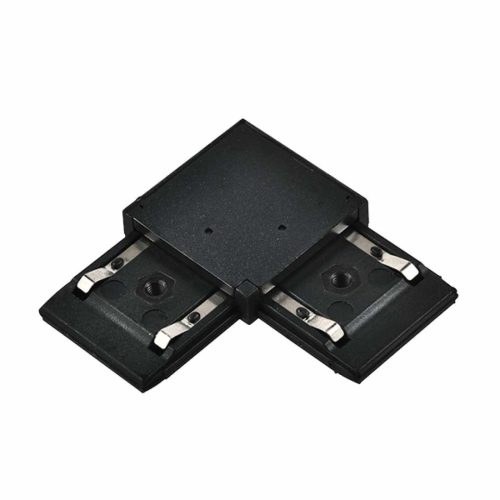 EL-LC 1 COLOUR SERIES L-CONNECTOR FOR RAIL BLACK