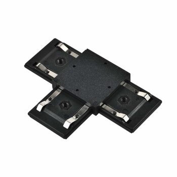 EL-TC 1 COLOUR SERIES T-CONNECTOR FOR RAIL BLACK