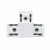 EL-TC 1 COLOUR SERIES T-CONNECTOR FOR RAIL WHITE
