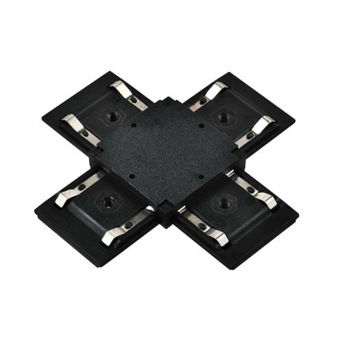 EL-XC 1 COLOUR SERIES X-CONNECTOR FOR RAIL BLACK