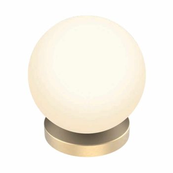 ADAM TABLE LAMP 3W GOLD WITH DIMMER & BATTERY