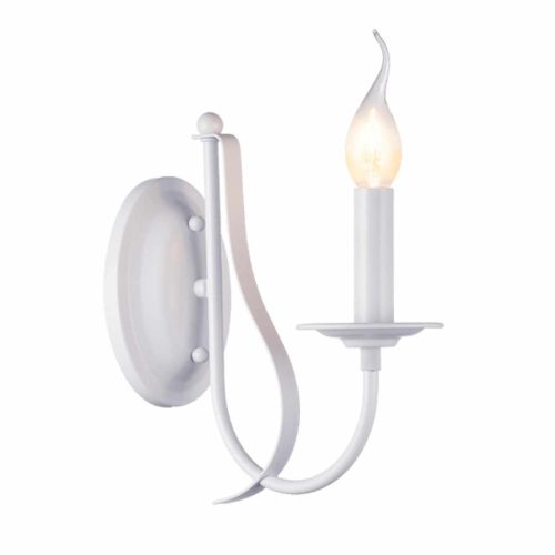 ELMARK | AMANDA FALI LÁMPA 1XE14 FEHÉR