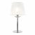 BARBARA ASZTALI LÁMPA 1XE14 FEHÉR/KRÓM