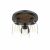 ELMARK | BIANCA CEILING LAMP 3XE27 MATT BLACK/WOOD